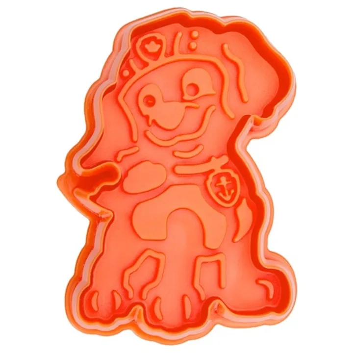 Paw Patrol Embossing Cookie Cutter Zuma 6.5 cm – for cookies, Fondant and themed cakes | miniSchoggi