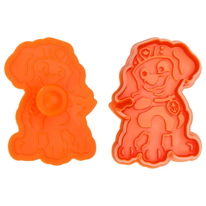 Paw Patrol Emporte-pièce à gaufrage Zuma 6,5 cm – pour biscuits, Fondant et gâteaux décorés | miniSchoggi