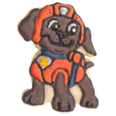 Paw Patrol Embossing Cookie Cutter Zuma 6.5 cm – for cookies, Fondant and themed cakes | miniSchoggi