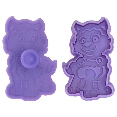 Emporte-pièce gaufrage Paw Patrol Everest 7,5 cm – pour biscuits, Fondant et gâteaux à motifs | miniSchoggi