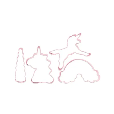 4 Einhorn-Ausstecher für zauberhafte Guetzli | miniSchoggi