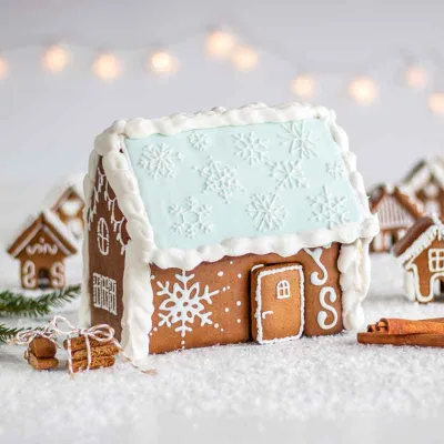 Lebkuchenhaus Ausstecher-Set, 15 x 19 x 21 cm