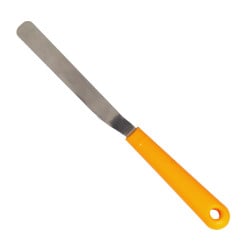 Spatule coudée Mini fine avec manche plastique