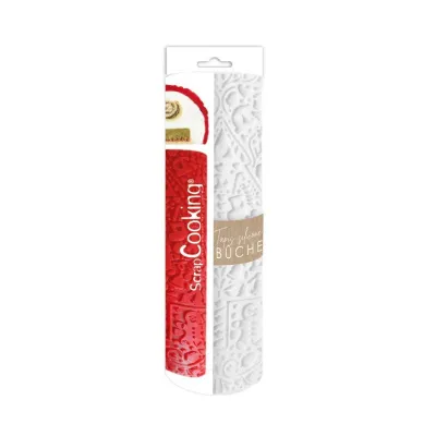 Bûche Silikonmatte Winterzauber, 18 x 28.3 cm