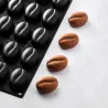 Silicone mold coffee bean large