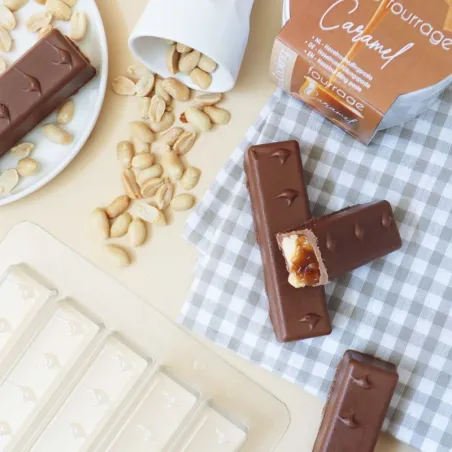 Mars chocolate bar mold, 5 pieces