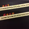 Alphabet Cookie cutter small - complete letter set