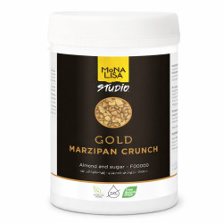 Fiocchi di marzapane croccanti Oro, 350 g