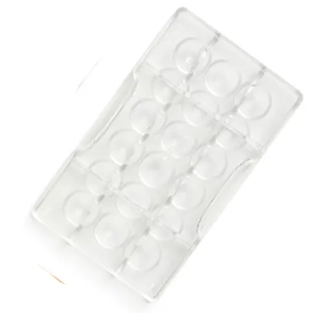 Chocolate mold hemisphere Ø 2.5 cm, 18 pieces
