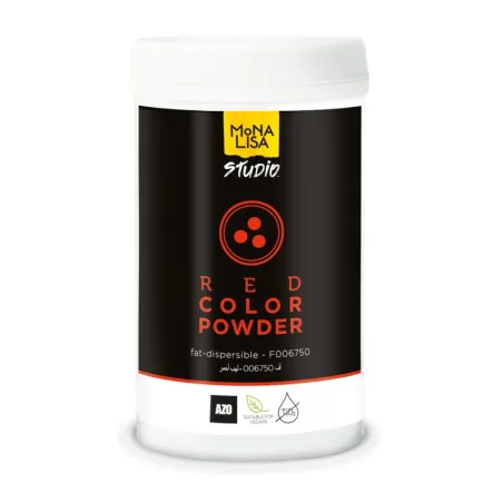 Peinture en poudre liposoluble Mona Lisa rouge, 100 g