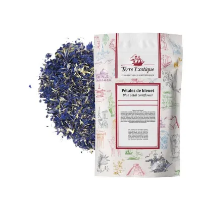 Essbare Kornblumenblüten Blau, 100 g