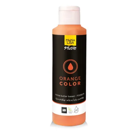 Mona Lisa peinture au beurre de cacao orange foncé, 245 g