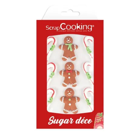 Gingerbread decorations, 9 pieces