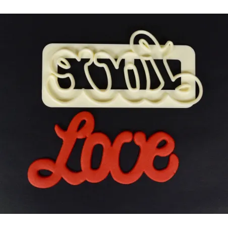 Love cookie cutter