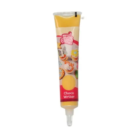 Writing chocolate yellow, 25 g
