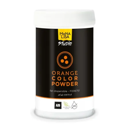 Monna Lisa polvere liposolubile colore arancione, 100 g