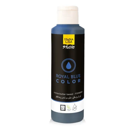 Burro di cacao Mona Lisa colore blu reale, 245 g
