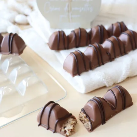 Bueno chocolate bar mold, 6 pieces