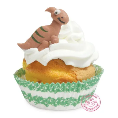 Sugar decorations Dinosaur time, 6 pieces