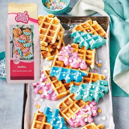 FunCakes Mix pour gaufres 1 kg, Cuisiner des gaufres tout simplement divines