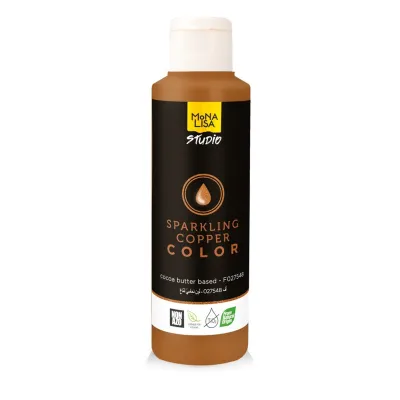 Mona Lisa Kakaobutterfarbe Glitzer-Kupfer, 245 g