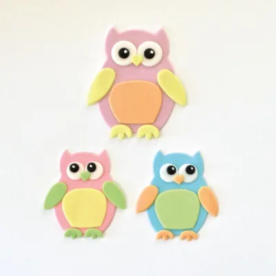 Set d'emporte-pièces Hibou Maman et Bébé
