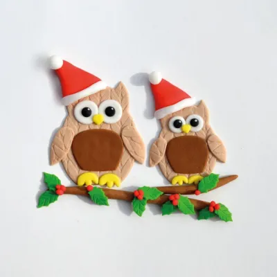 Set d'emporte-pièces Hibou Maman et Bébé