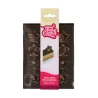 Stella di Natale con decorazione al cioccolato, 12 pezzi