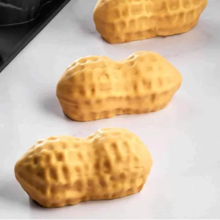 Silicone mold peanut large