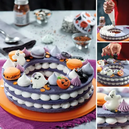 Decorazione di zucchero "Boo", 6 pezzi