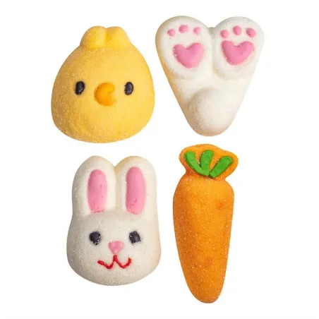 Marshmallow decorazione Pasqua, 12 pezzi