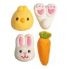Décoration de guimauve pour Pâques, 12 pièces