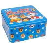 Boîte à biscuits Paw Patrol bleue 21×21×10 cm – Boîte à biscuits pour biscuits et pâtisseries | miniSchoggi