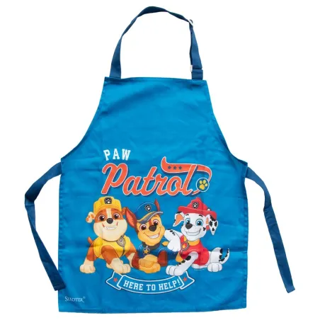 Tablier pour enfants Paw Patrol pour garçons – avec Chase, Marshall et Rubble, 55×45 cm | miniSchoggi