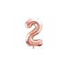 Grande Palloncino Oro Rosa Numero 2 – 86 cm