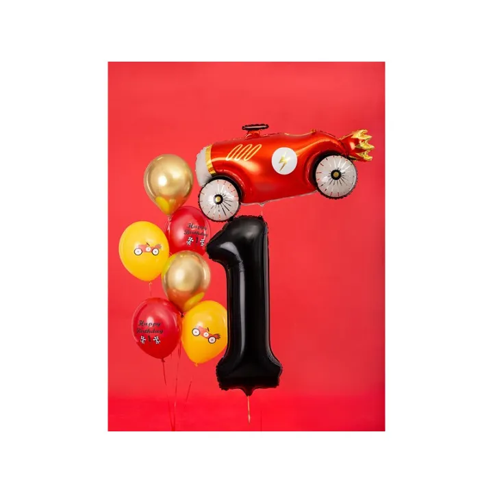 Large Foil Balloon Black Number 1 – 86 cm