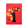 Large Foil Balloon Black Number 1 – 86 cm