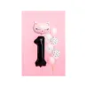 Large Foil Balloon Black Number 1 – 86 cm