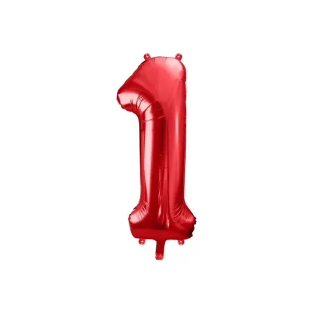 Large Red Balloon Number 1 – 86 cm