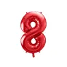 Large Red Balloon Number 8 – 86 cm