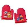 Guanti da forno Paw Patrol bambini – con Chase, Marshall e Rubble, 17×13 cm, 1 paio | miniSchoggi
