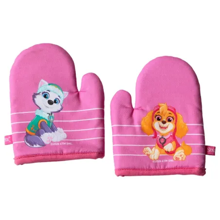 Gants de four Paw Patrol filles – avec Everest et Skye, 17×13 cm, 1 paire | miniSchoggi