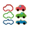 Car cookie cutter set, 3 models, for cookies