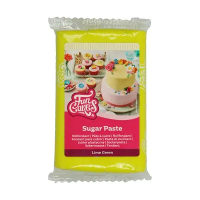 FunCakes Rollfondant Lime Green, 250 g
