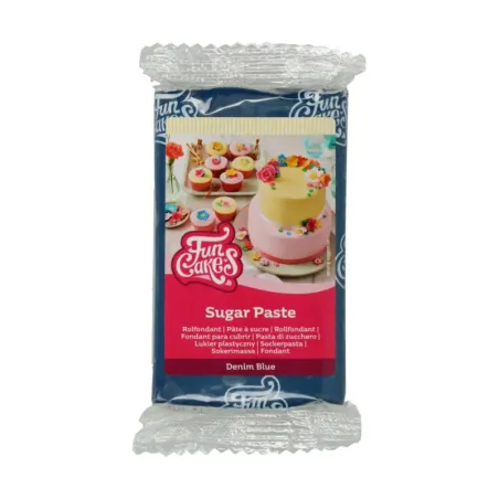 FunCakes rotolo di fondente Denim Blue, 250 g