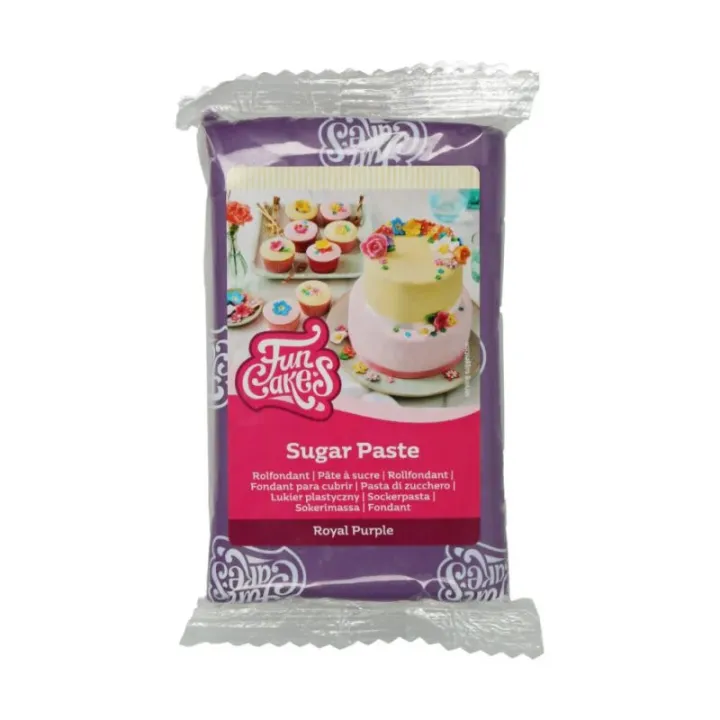 FunCakes Royal Purple rotolo di fondente, 250 g