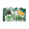 Dinosaur Cookie Cutter Set, 4-piece, Stainless Steel