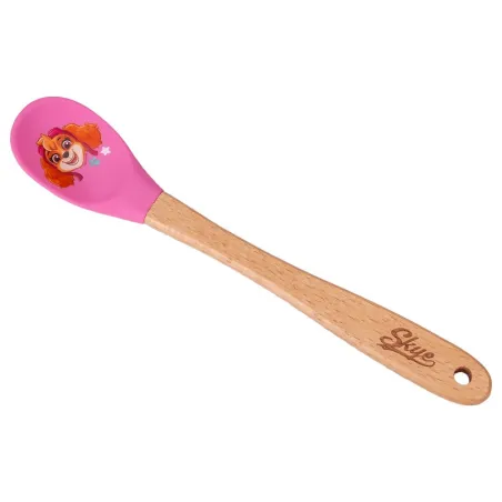 Cooking spoon Paw Patrol Skye 18.5 cm – wooden handle, silicone head, for kids | miniSchoggi Meta Description: