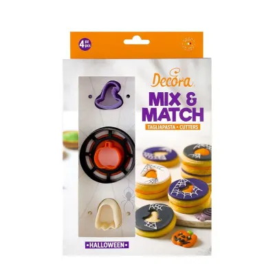 Halloween-Spitzbuben-Ausstecher-Set, 4-teilig