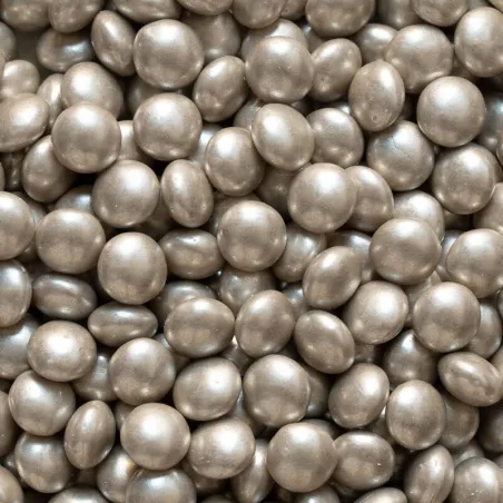 Lenticchie al cioccolato mini silver, 80 g